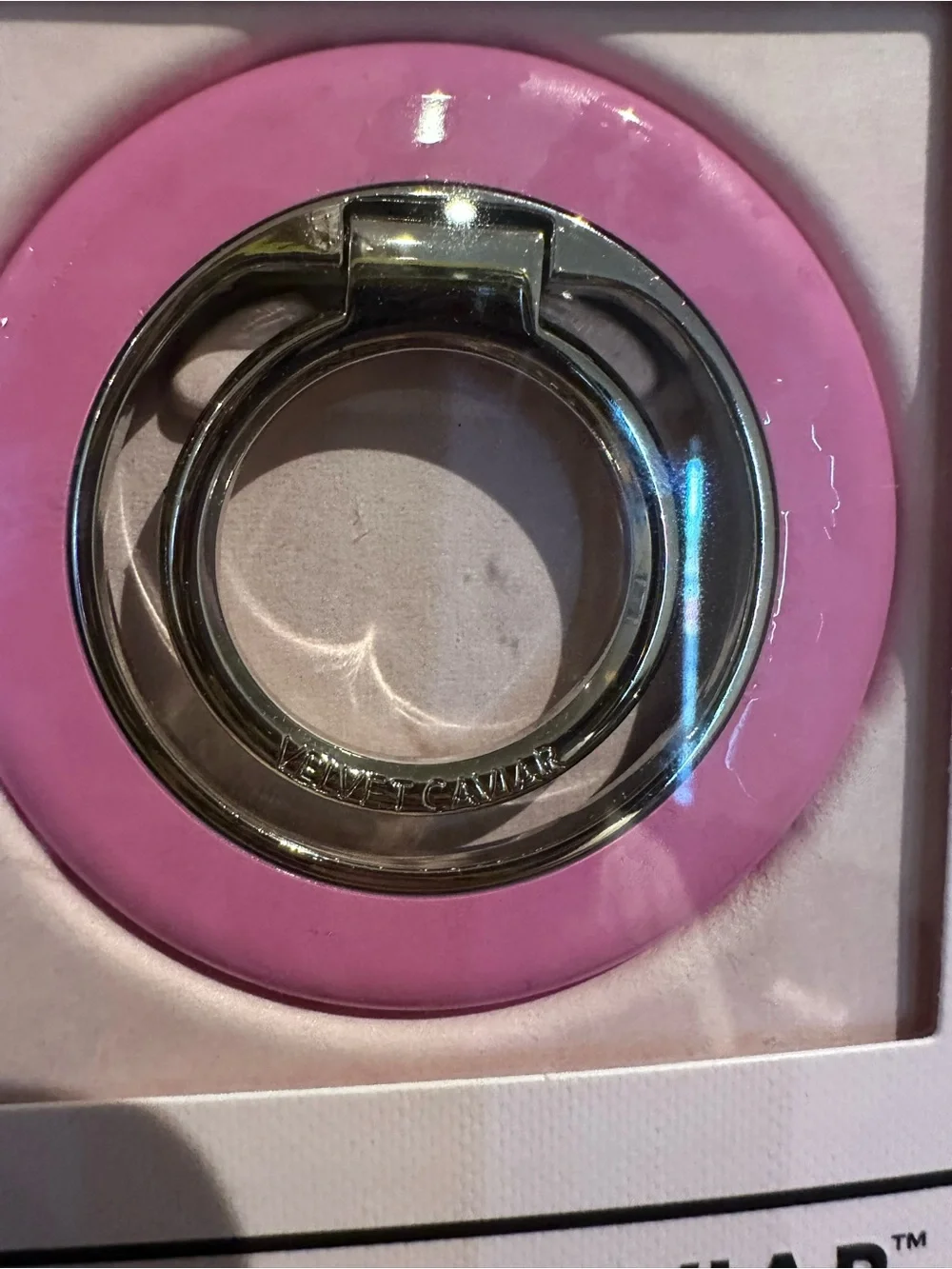 Velvet Caviar Pink MagSafe Phone Grip & Stand Ring